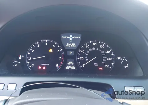 2010 Lexus Ls 460 L z USA, uszkodzony, nr VIN JTHDL5EF9A5001265